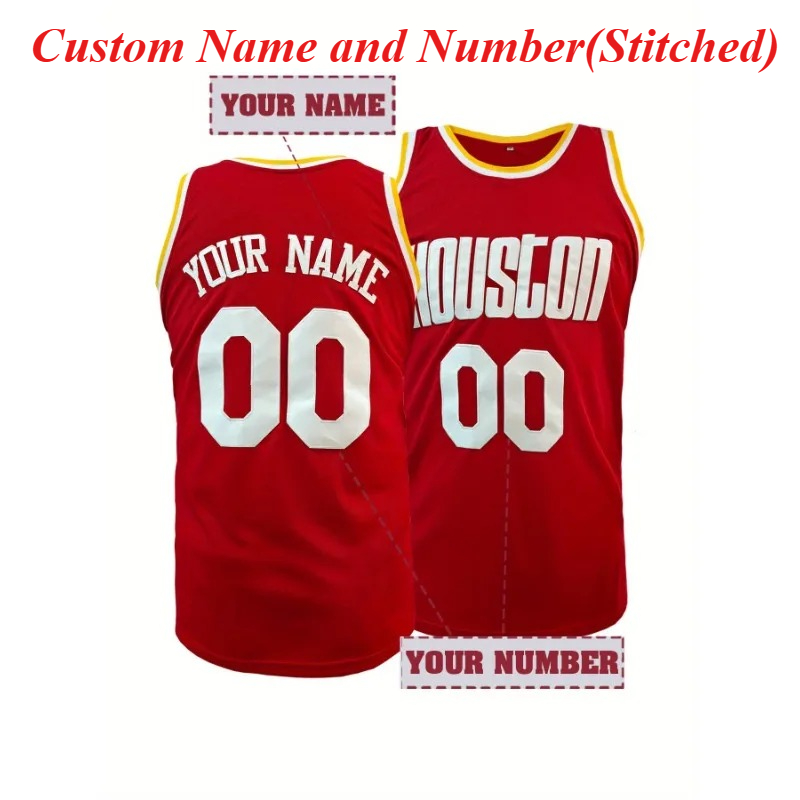 Embroidery Jersey - Özelleştirilmiş İsim ve Numara Basketbol Forması,