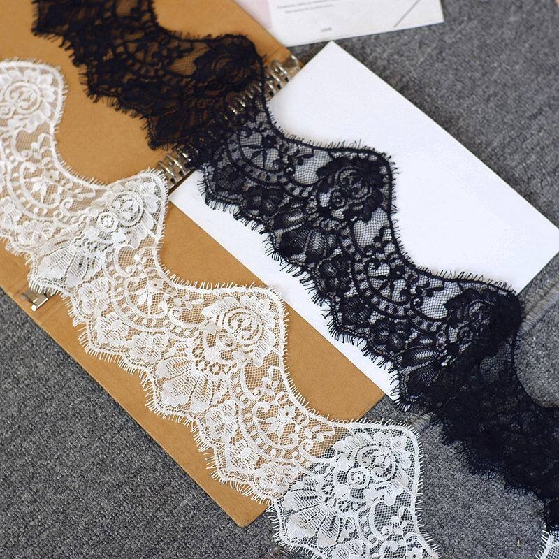 Embroidery Veil - 15 CM Genişliğinde, Yeni Dalga Kenar