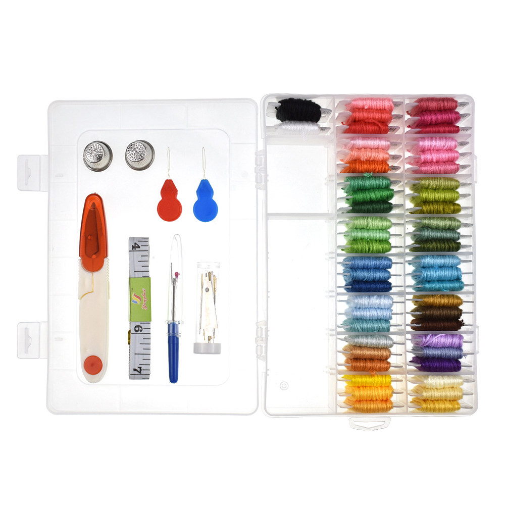 Embroidery Tools - 50 Çeşitli Nakış Seti, Yeni Başlayanlar