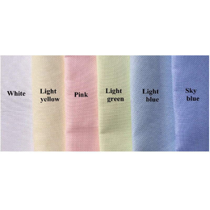 Embroidery Yellow - Aida 18ct Sarı/Pembe/Keten/Turuncu Sarı/Mavi Renkli Kanaviçe