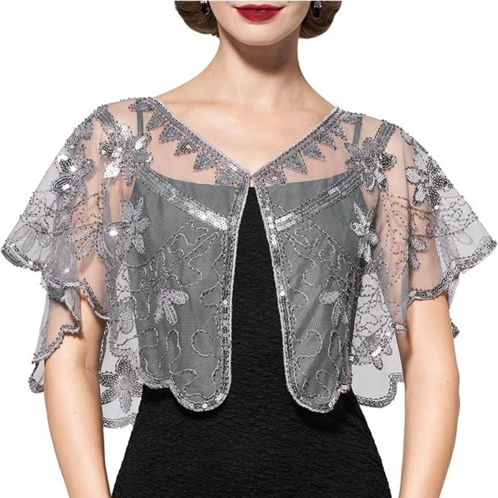 Retro Payetli Panço Ceket Blin - Embroidery Shawl incelemesi ve fiyatı