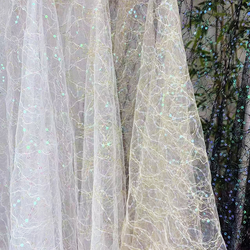 4 Renkli Fransız Tül Abiye Kum - Embroidery Abaya incelemesi ve fiyatı