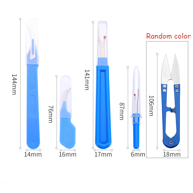 5 Adet Mavi Dikiş Açıcı Seti,  - Embroidery Yarn incelemesi ve fiyatı