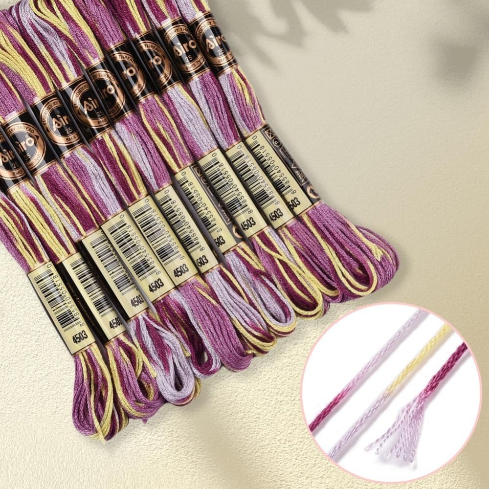 6 Iplikçik Mor Alacalı Nakış I - Embroidery Thread incelemesi ve fiyatı