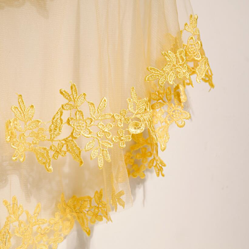 Kadın İlkbahar Yaz çiçek nakış - Embroidery Yellow incelemesi ve fiyatı