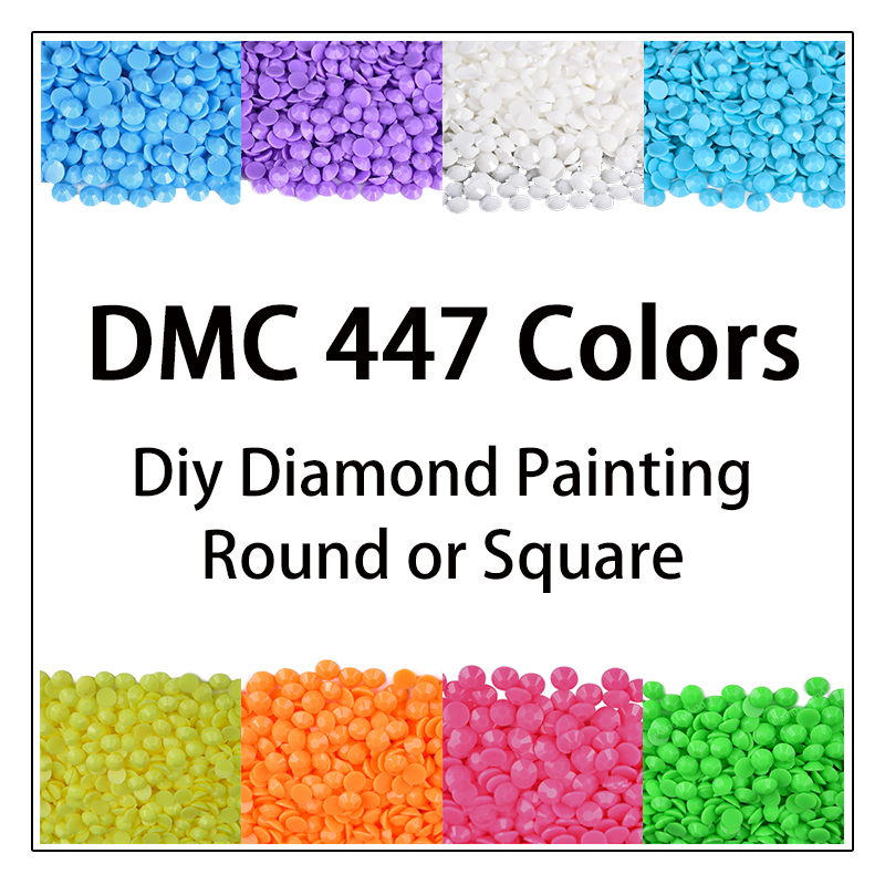 DMC 447 Renk 5D Diy Elmas Boya - Embroidery Glass Beads incelemesi ve fiyatı