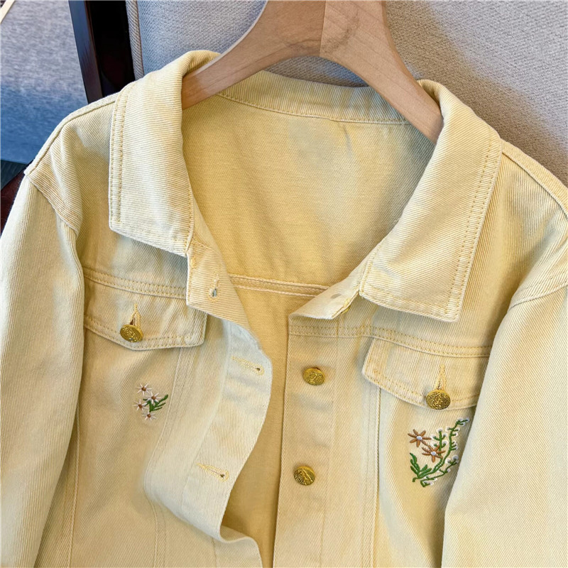 Kore Vintage Çiçek Nakış Sarı  - Embroidery Yellow incelemesi ve fiyatı
