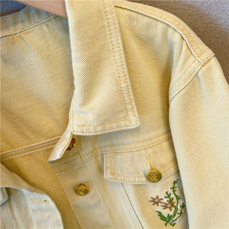 Kore Vintage Çiçek Nakış Sarı  - Embroidery Yellow incelemesi ve fiyatı