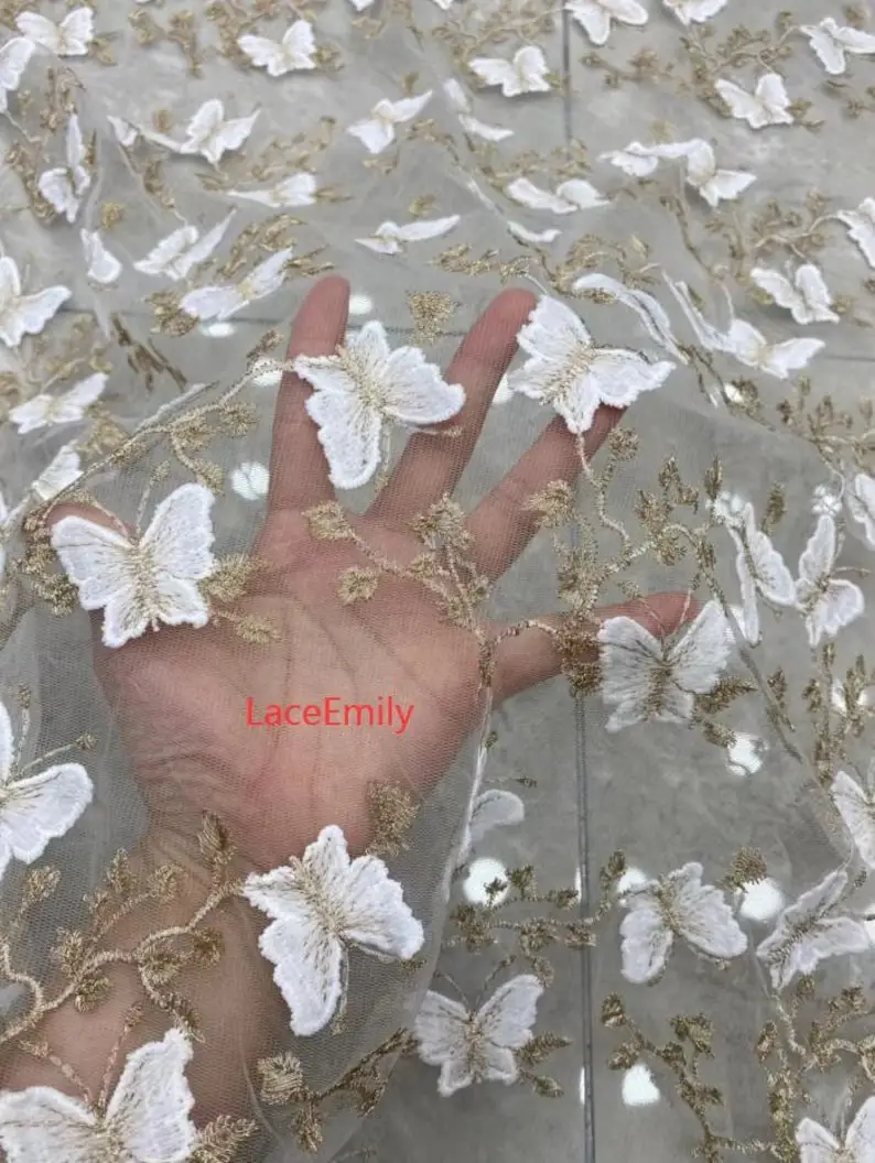 3D Kelebek Dantel Kumaş Kelebe - Embroidery Veil incelemesi ve fiyatı