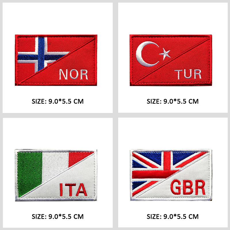 Ulusal bayrak almanya romanya  - Embroidery Uk incelemesi ve fiyatı