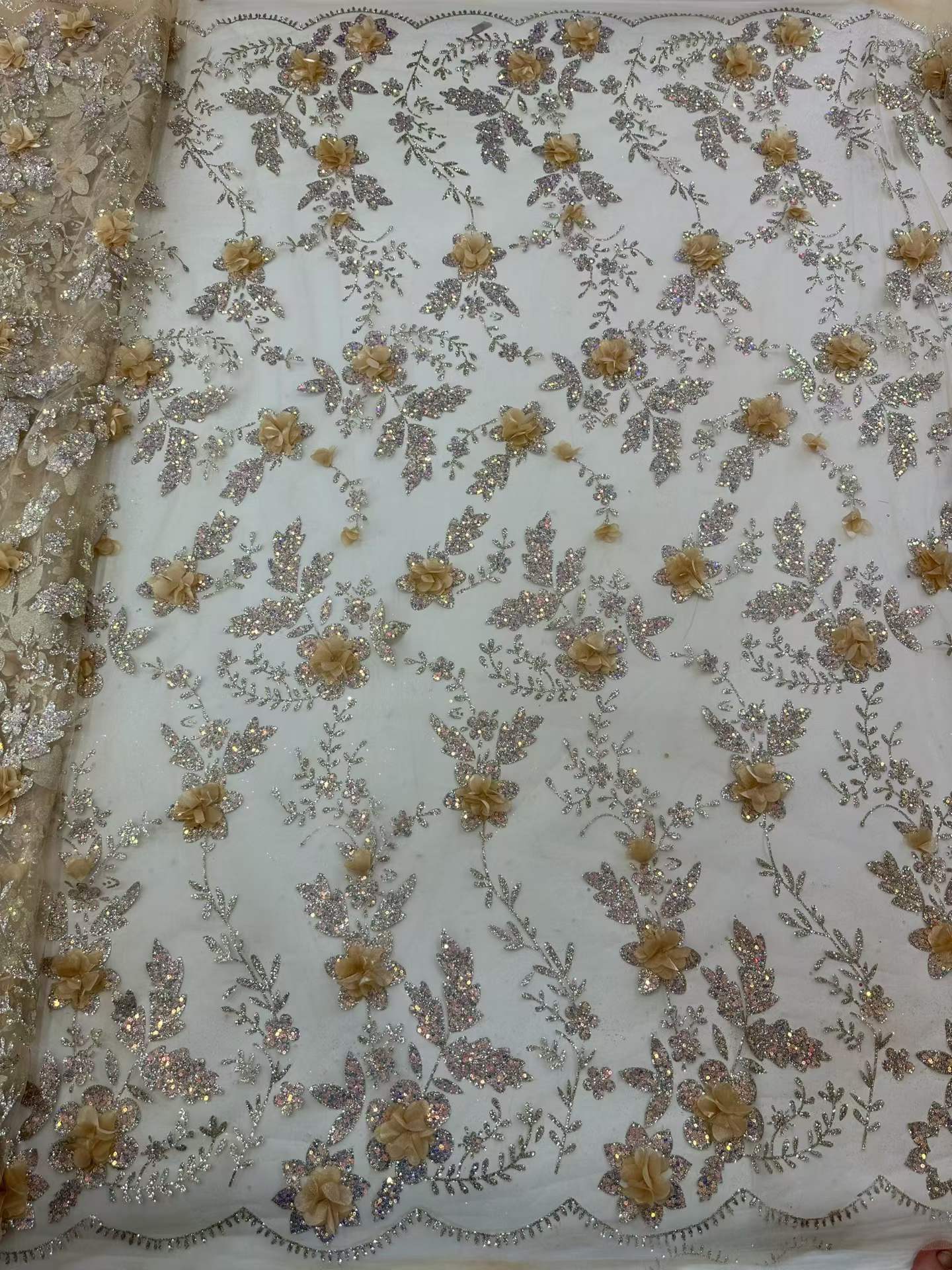 Afrika Dantel Kumaşı İşlemeli  - Embroidery Abaya incelemesi ve fiyatı