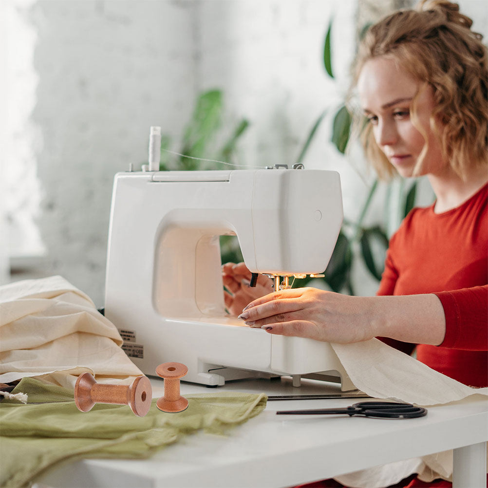 7 adet ahşap iplik makaraları  - Embroidery Yarn incelemesi ve fiyatı