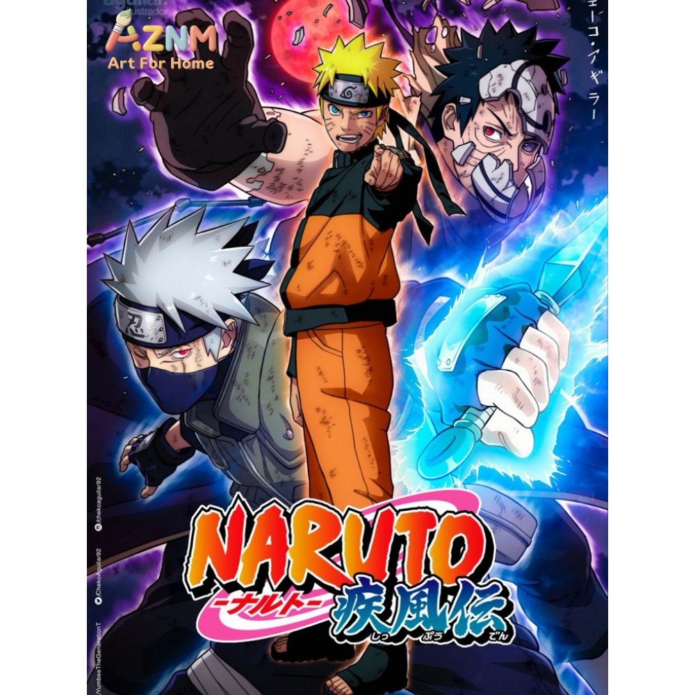 Çerçevesiz 1 adet Naruto Sınıf - Embroidery Canvas incelemesi ve fiyatı