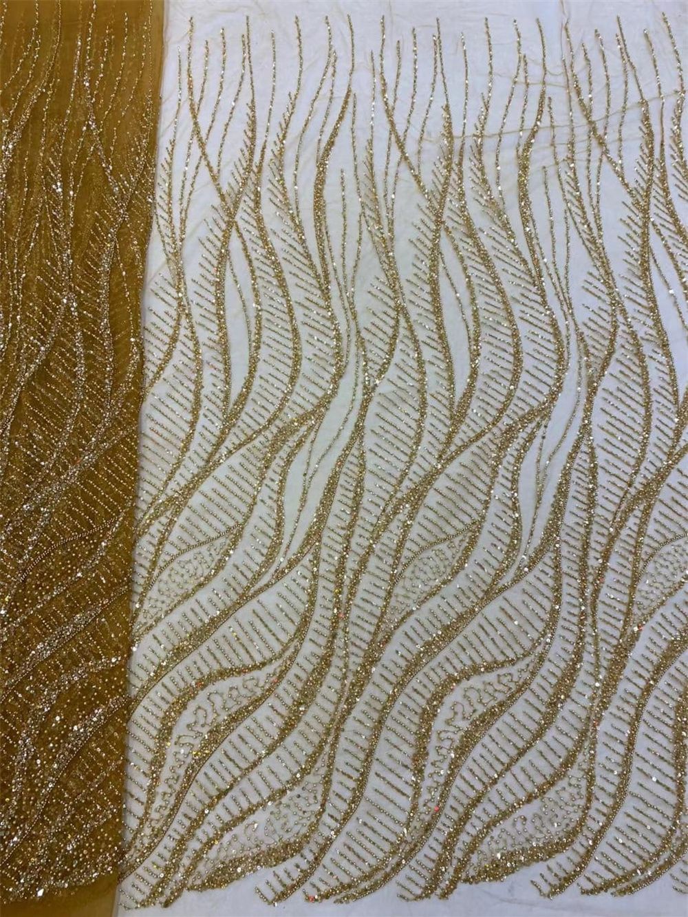 Afrika payetler boncuk dantel  - Embroidery Underlay incelemesi ve fiyatı