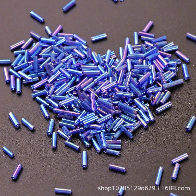 5g 2x6mm renkli Bugles cam bon - Embroidery Glass Beads incelemesi ve fiyatı