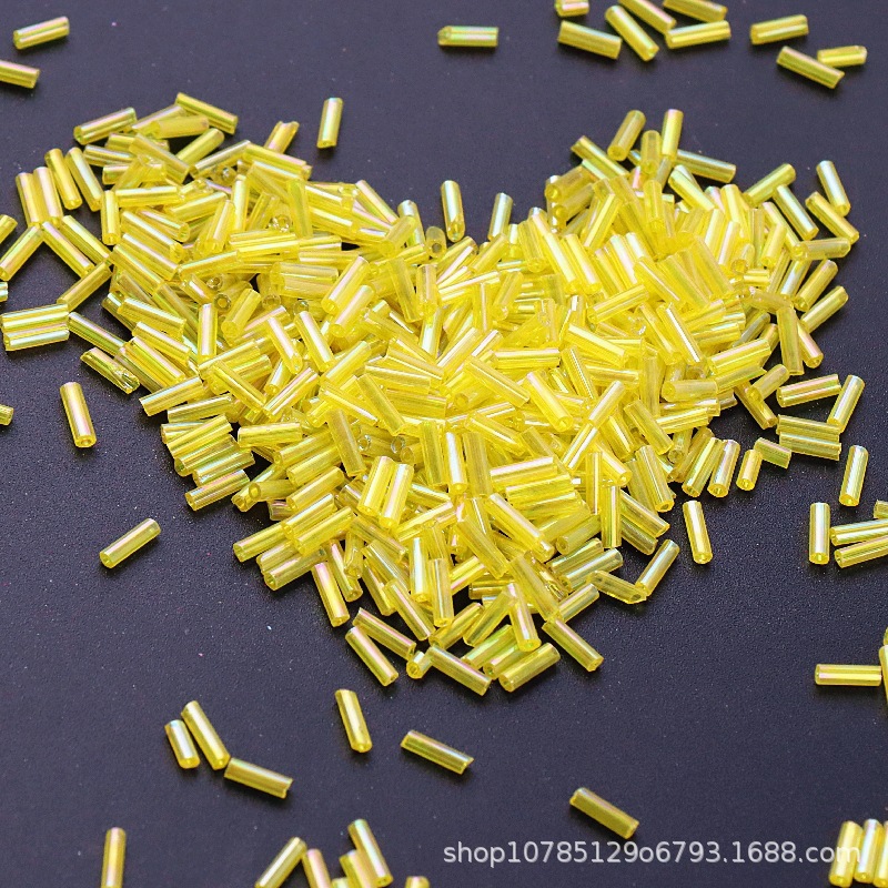 5g 2x6mm renkli Bugles cam bon - Embroidery Glass Beads incelemesi ve fiyatı
