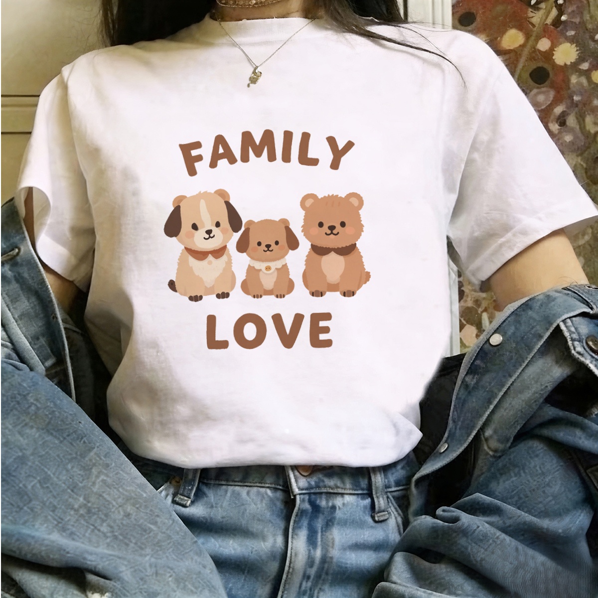 Tişörtler Bayan Koşu Dikişli M - Embroidery Running Stitch incelemesi ve fiyatı