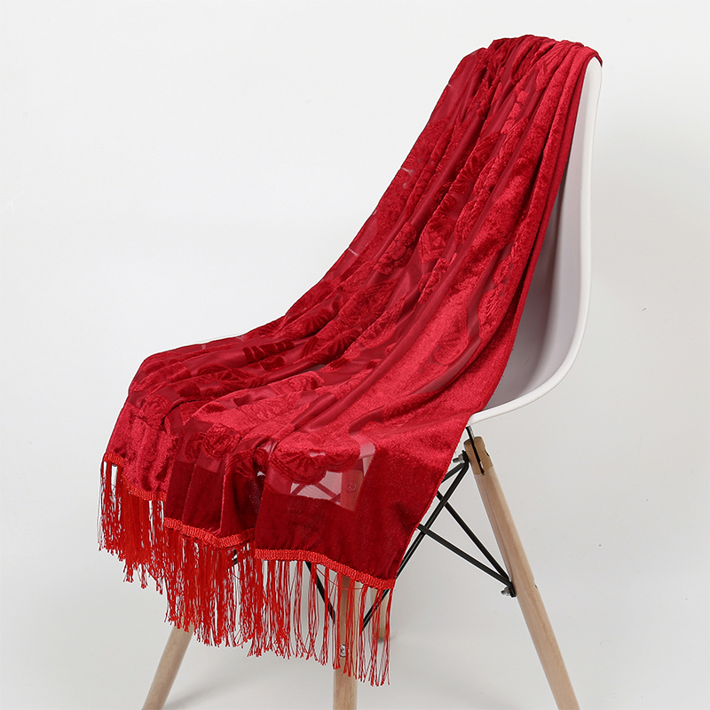2024 Lüks Ipek Nakış Çiçekler  - Embroidery Shawl incelemesi ve fiyatı