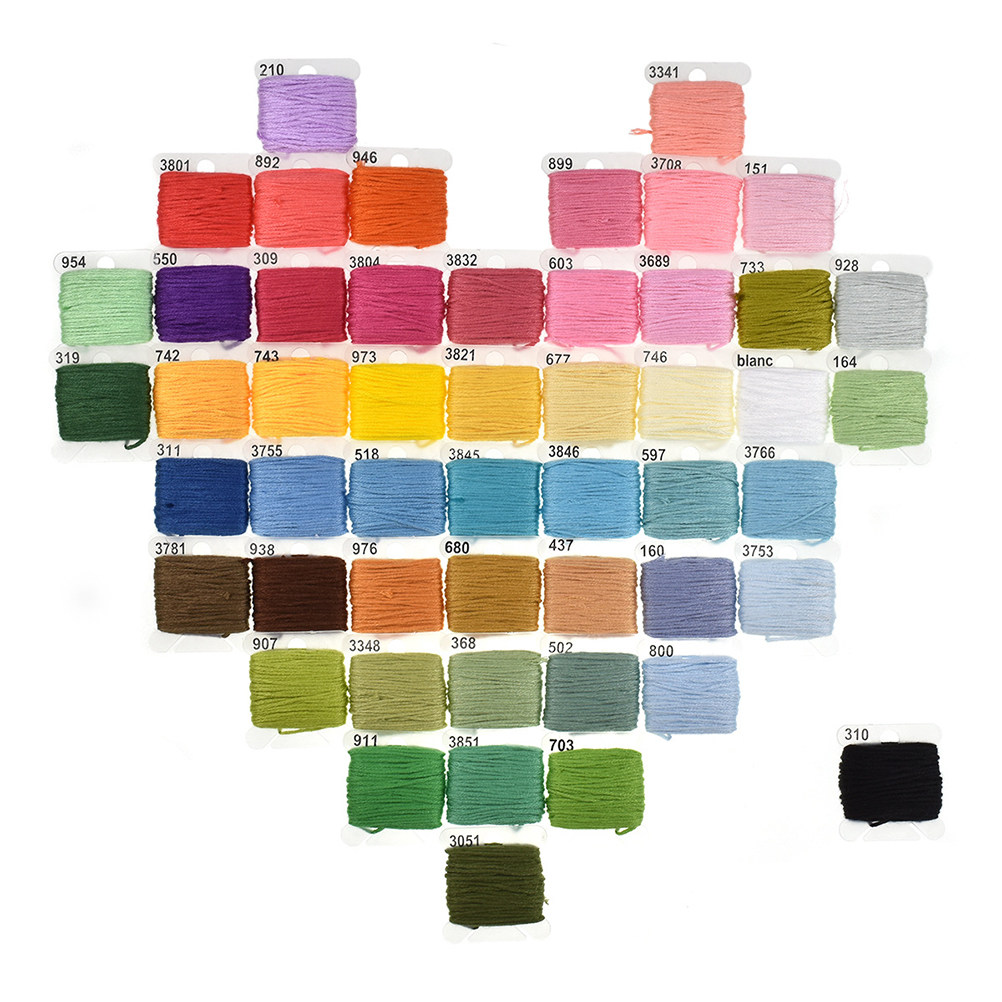 50 Çeşitli Nakış Seti, Yeni Ba - Embroidery Tools incelemesi ve fiyatı