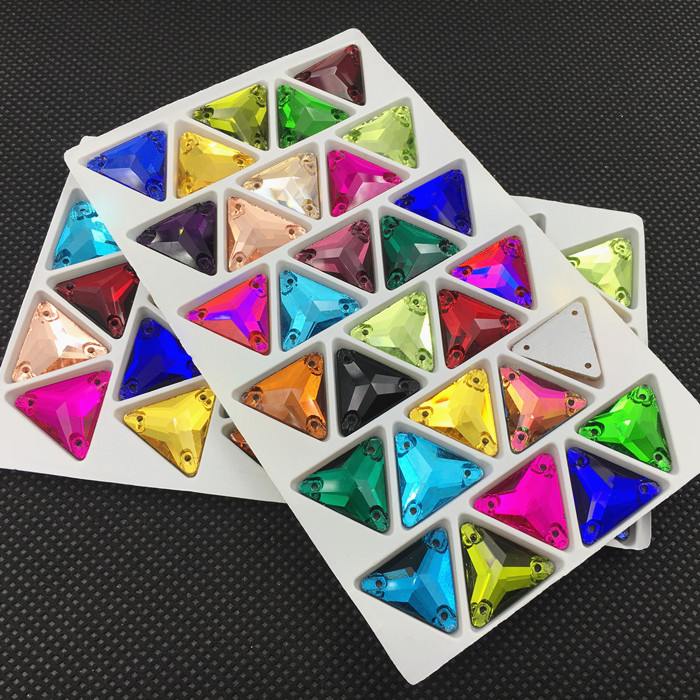 Cam kristal üçgen Rhinestone 1 - Embroidery Glass Beads incelemesi ve fiyatı