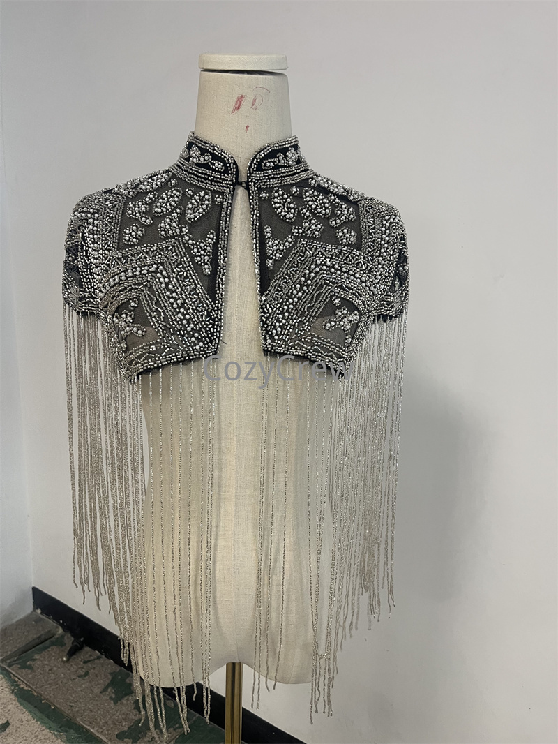 Retro Lüks Pul Payetli Saçaklı - Embroidery Shawl incelemesi ve fiyatı