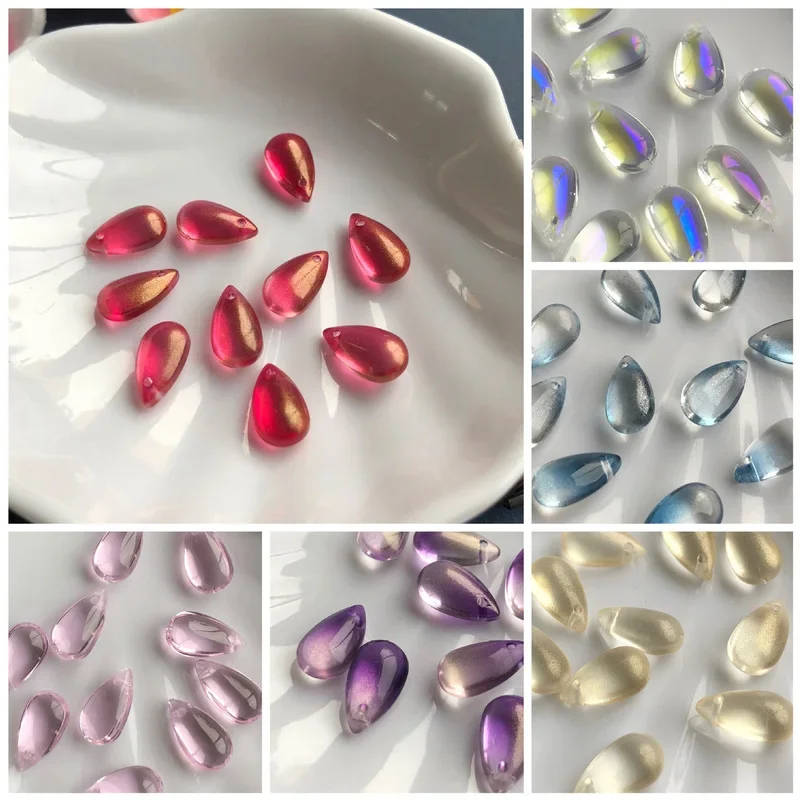 20 adet 8x14mm Mix Renk Su Dam - Embroidery Glass Beads incelemesi ve fiyatı