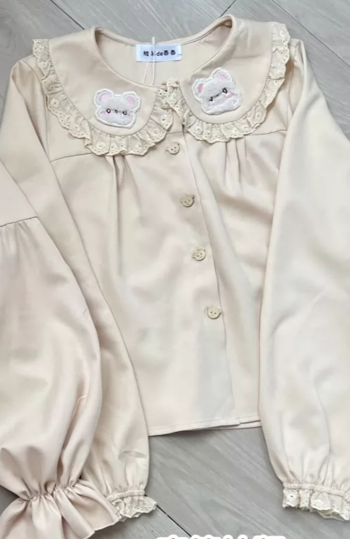 Lolita Bluz Sevimli Ayı Nakışl - Embroidery Yellow incelemesi ve fiyatı