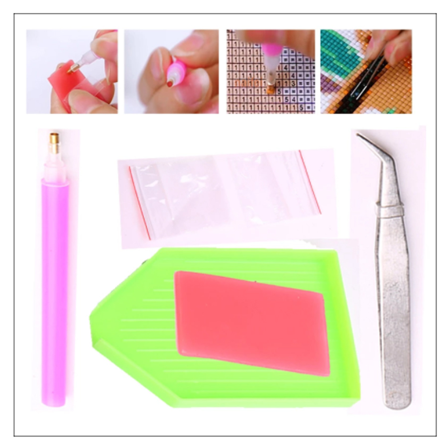 Büyük Kurt Koşan Elmas Boyama  - Embroidery Running Stitch incelemesi ve fiyatı